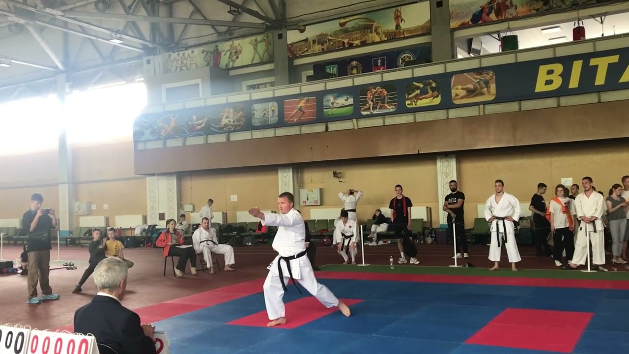 XXI чемпіонат України FSKA - 2024 м Черкаси. Ката чемпіон - Юрій Здоренко м Сміла