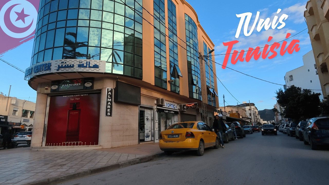Driving Through Boumhal & Hammam Lif | Tunisia 🇹🇳 Drive with Lofi Music 4K | Insta360 GO 3S