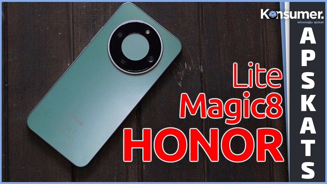 Kad par telefonu nevajag pārmaksāt - Honor Magic8 Lite | Konsumer #apskats