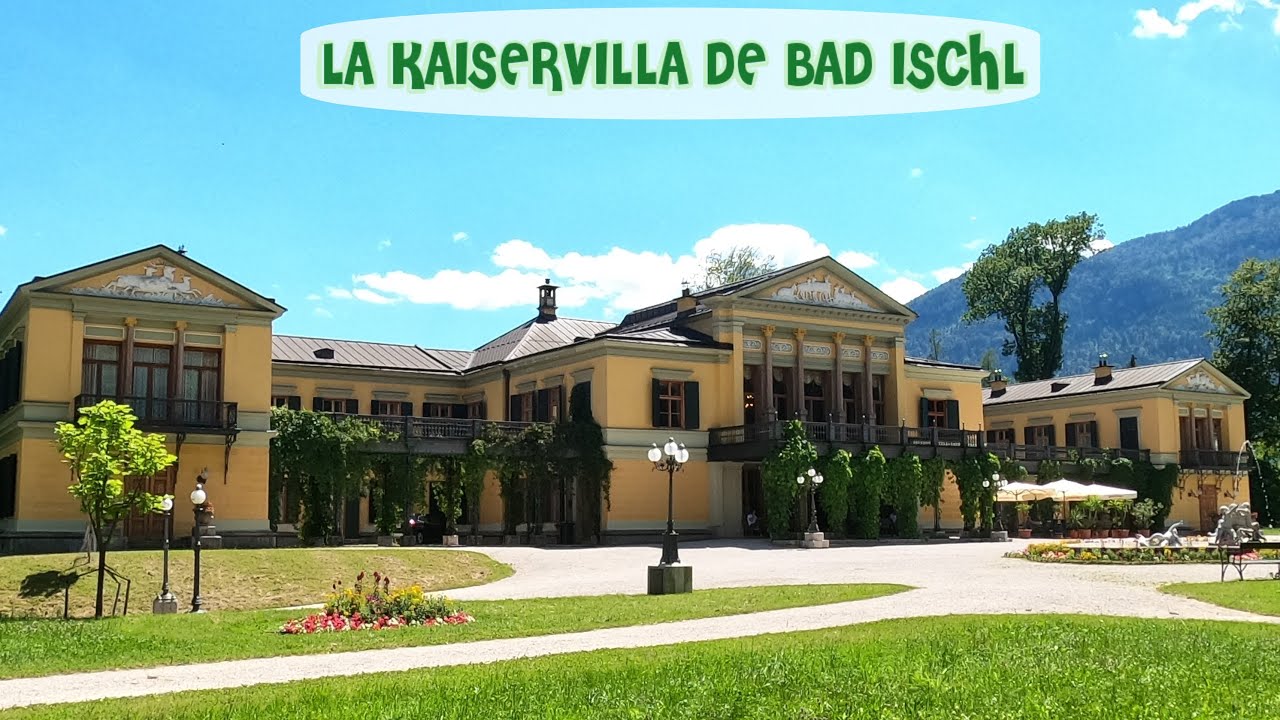 La KAISERVILLA en Bad Ischl, residencia de verano de la familia imperial austriaca.