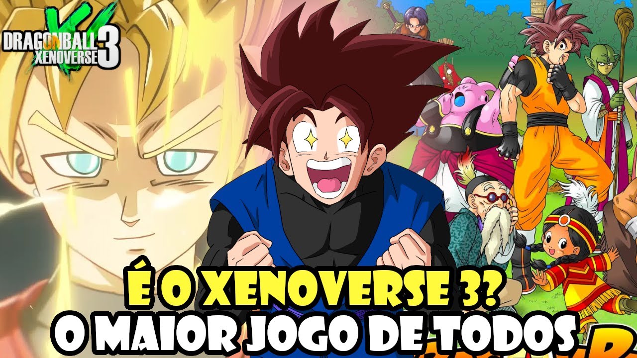 VOCÊ NÃO ESTÁ PRONTO PRA NOVA ERA DOS JOGOS DE DRAGON BALL! O POTENCIAL ABSURDO DE AGE 1000