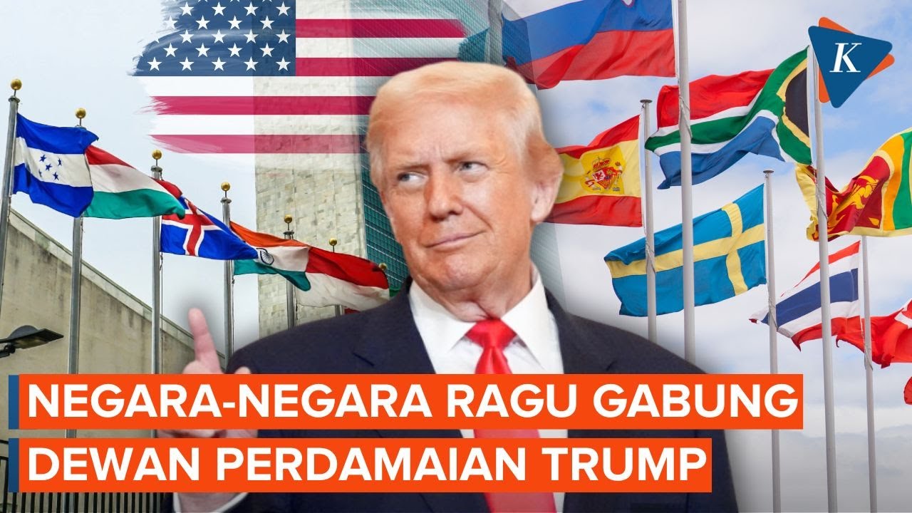 Trump Jadi Ketua Seumur Hidup, Negara-negara Ragu Gabung Dewan Perdamaian AS