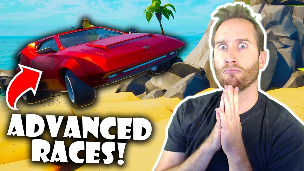 How to Make Advanced Race Maps w/ New Cars in Fortnite!