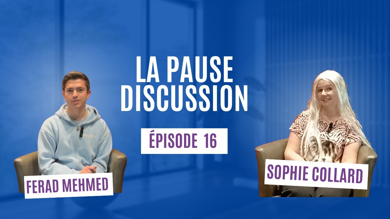 La pause discussion | Sophie Collard - comédienne (Ginette de Flémalle)