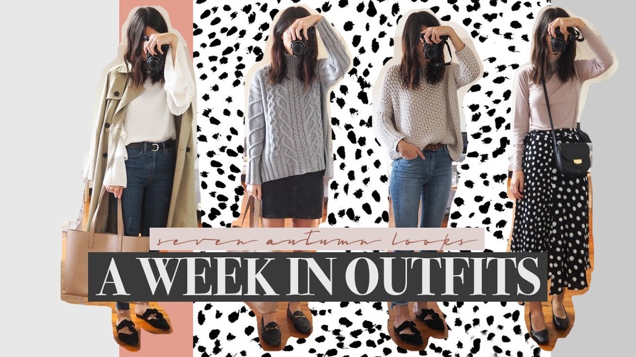A Week in Outfits - 7 Autumn Wardrobe Looks + Everlane #LoveMyUnderwear Unboxing | Mademoiselle