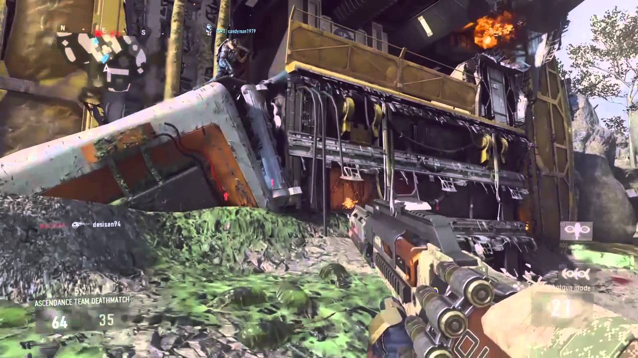 Call of duty Advanced warefare Brand new DLC Ascendance Ohm gameplay