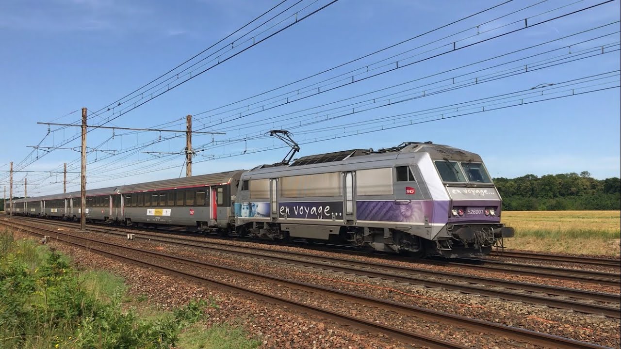 Un spot sur le P.O : RER , TER , intercité , Fret , HLP et infra ( Z2N , corail , E4000 et TRAXX )