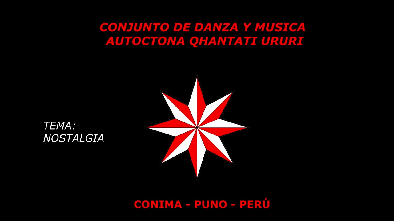 CDMA. QHANTATI URURI DE CONIMA - NOSTALGIA