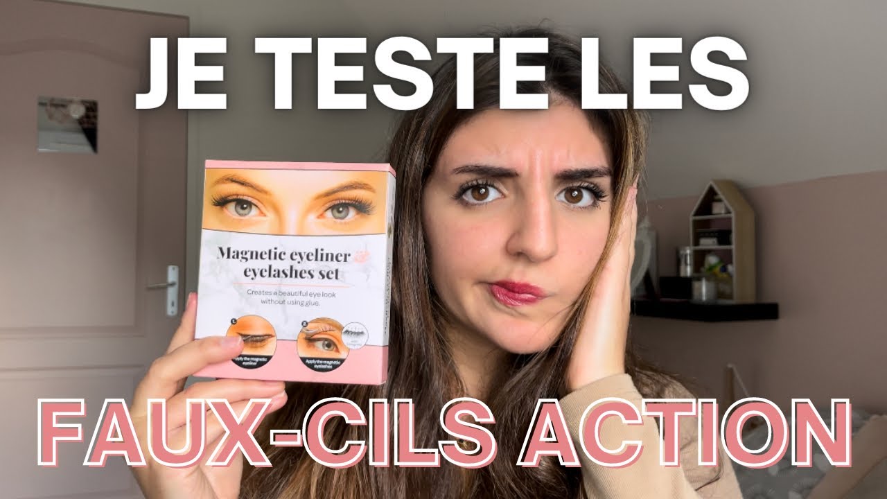 CRASHTEST DES FAUX-CILS MAGNÉTIQUES ACTION 😳 | Un top ou un flop ?