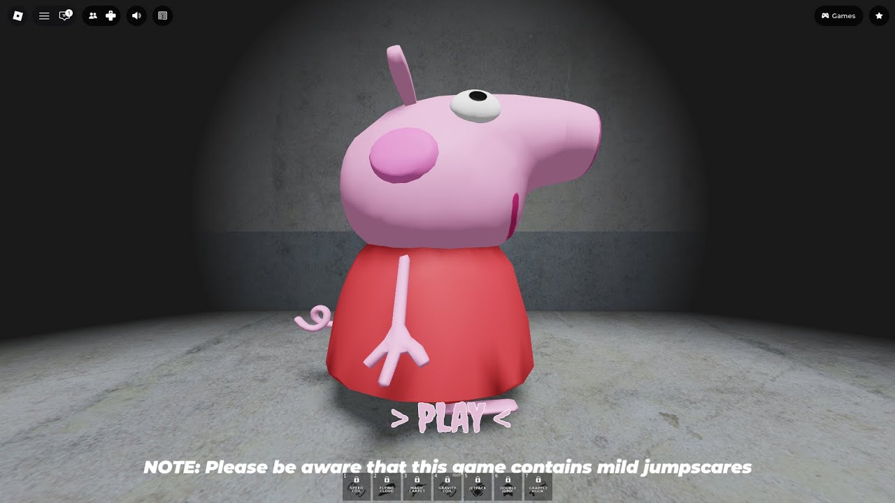RUN FROM PEPPA PIG! (SCARY OBBY) #roblox #scaryobby