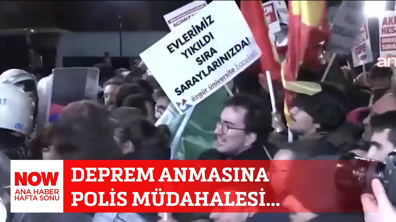 Deprem anmasına polis müdahalesi... 7 Şubat 2026 Ozan Gündoğdu ile NOW Ana Haber Hafta Sonu