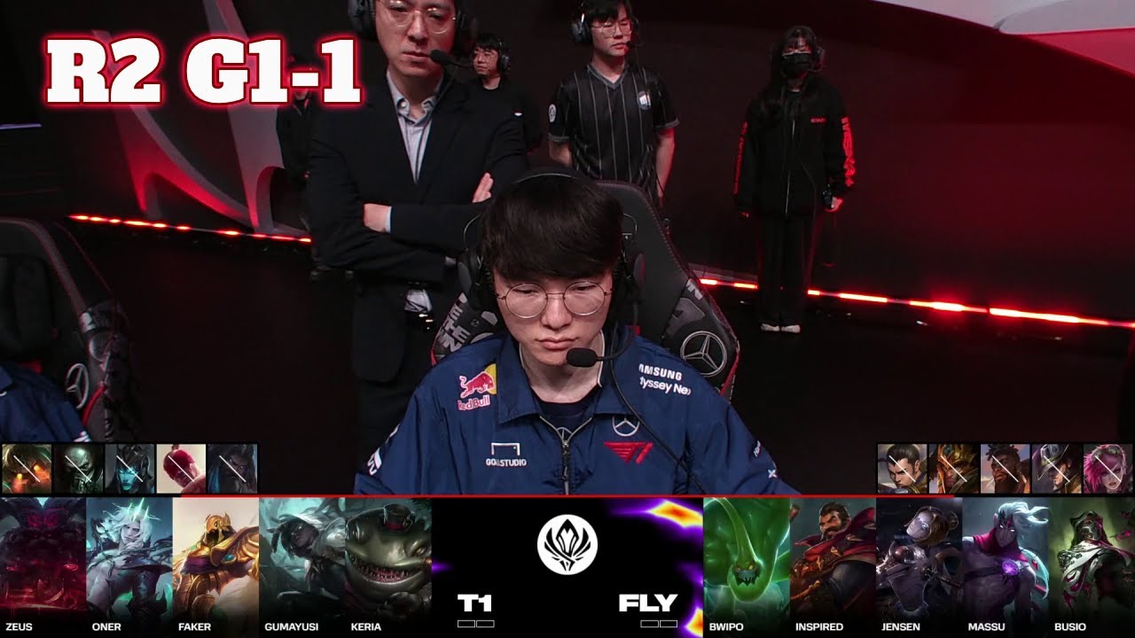 T1 vs FLY - Game 1 | Round 2 LoL MSI 2024 Play-In Stage | T1 vs FlyQuest G1 full game