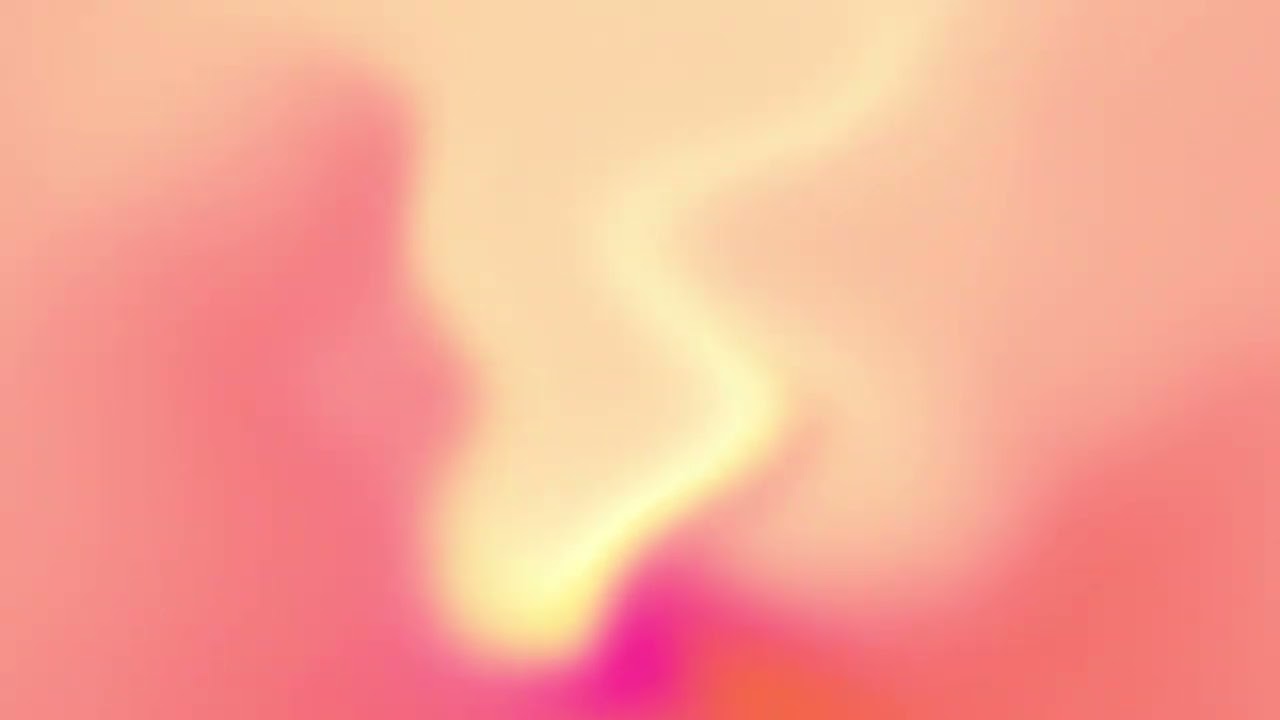 3 Hours No  Music • Soft Pink Aesthetic Gradient • Study Background • 4K