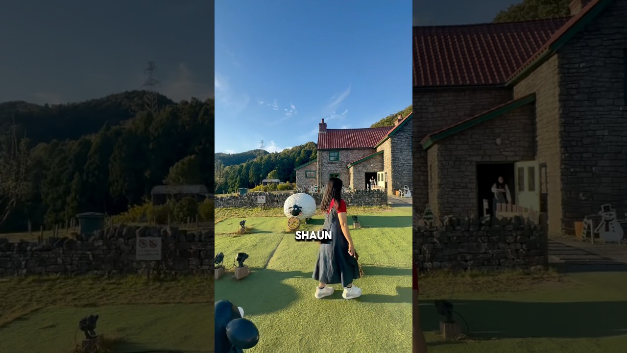 Step Into the World of Shaun the Sheep in Japan(@sribaruara)