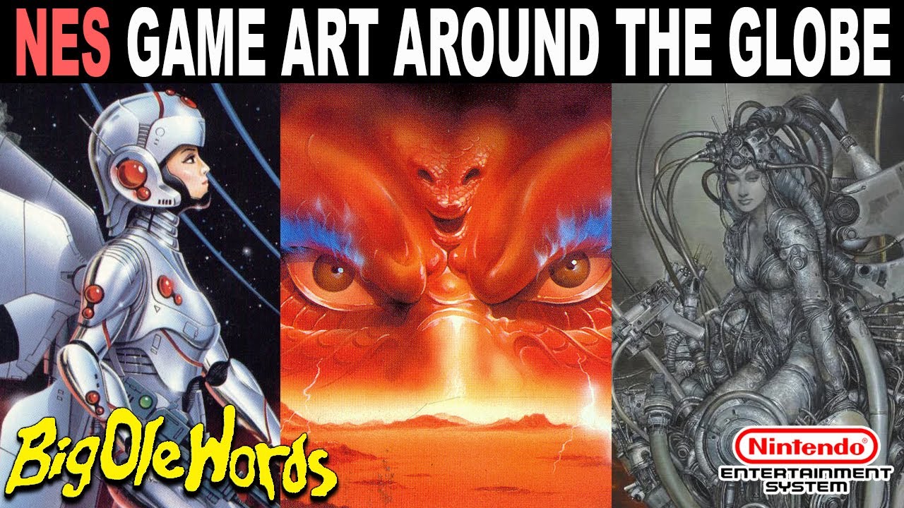 How Artwork for NES Games Changed Around the World (Nintendo Entertainment System)