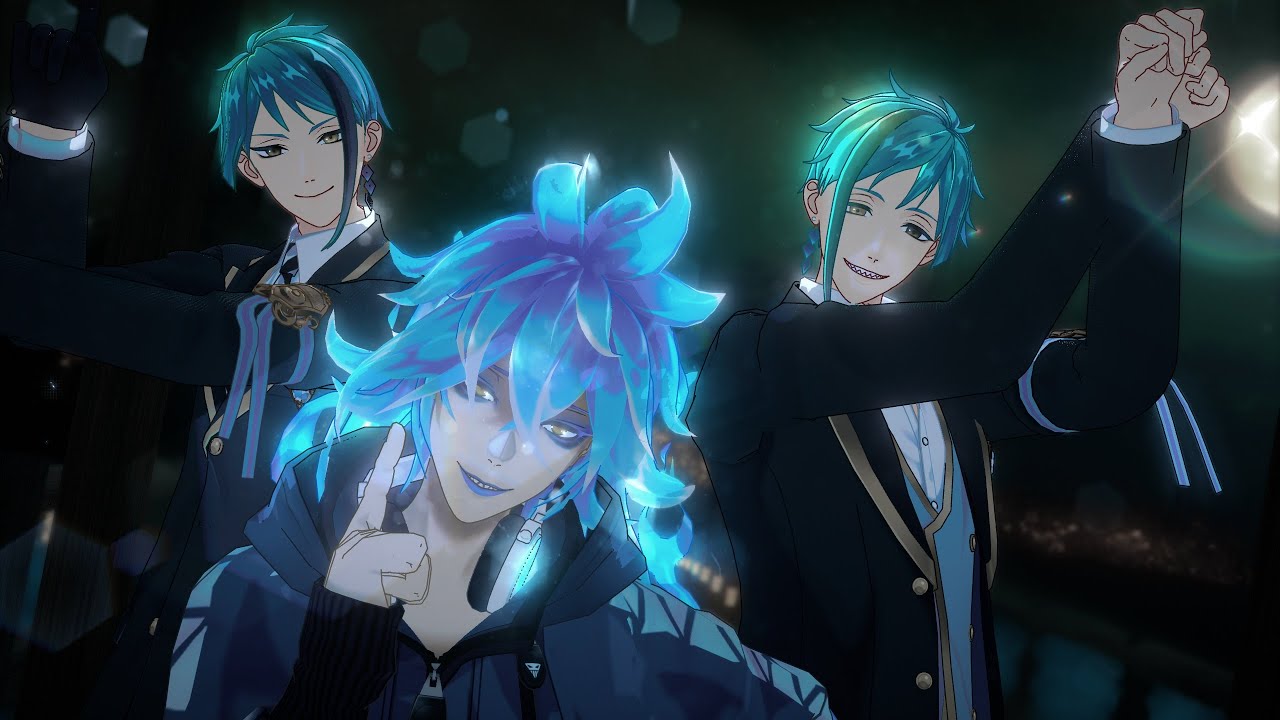 【MMD ツイステ】 紗痲 - ジェイド・イデア・フロイド