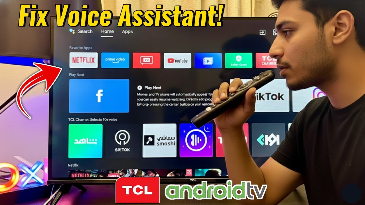Fix Voice Control Google Assistant Not Working on TCL Android TV!