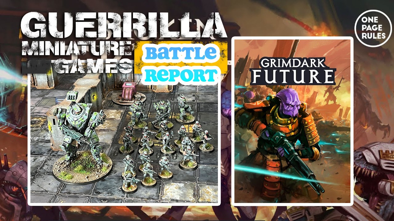 Grimdark Future: Escalation Campaign - Human Defence Force vs. Eternal Dynasty - Part One
