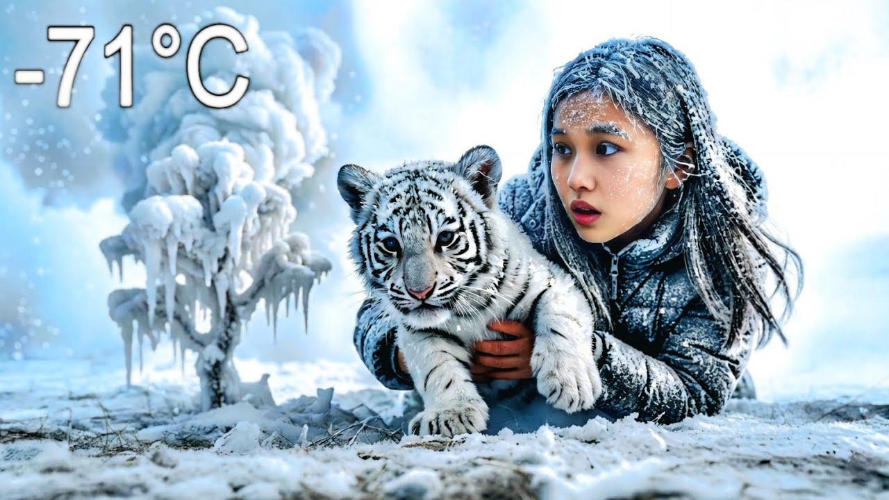 She Saved a Dying Tiger in Yakutia 🥶🐾