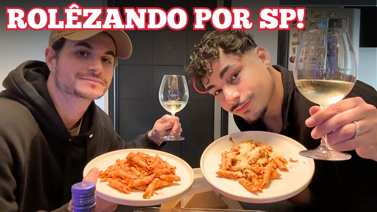 Noite na Augusta + macarrão caseiro do Marcos 🍝 | Vlog em SP