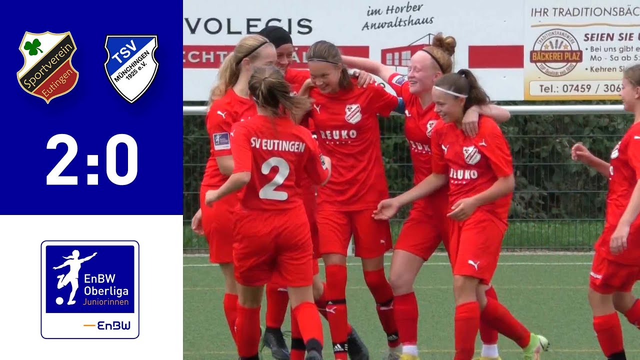 EnBW-Oberliga - B-Juniorinnen : SV Eutingen - TSV Münchingen