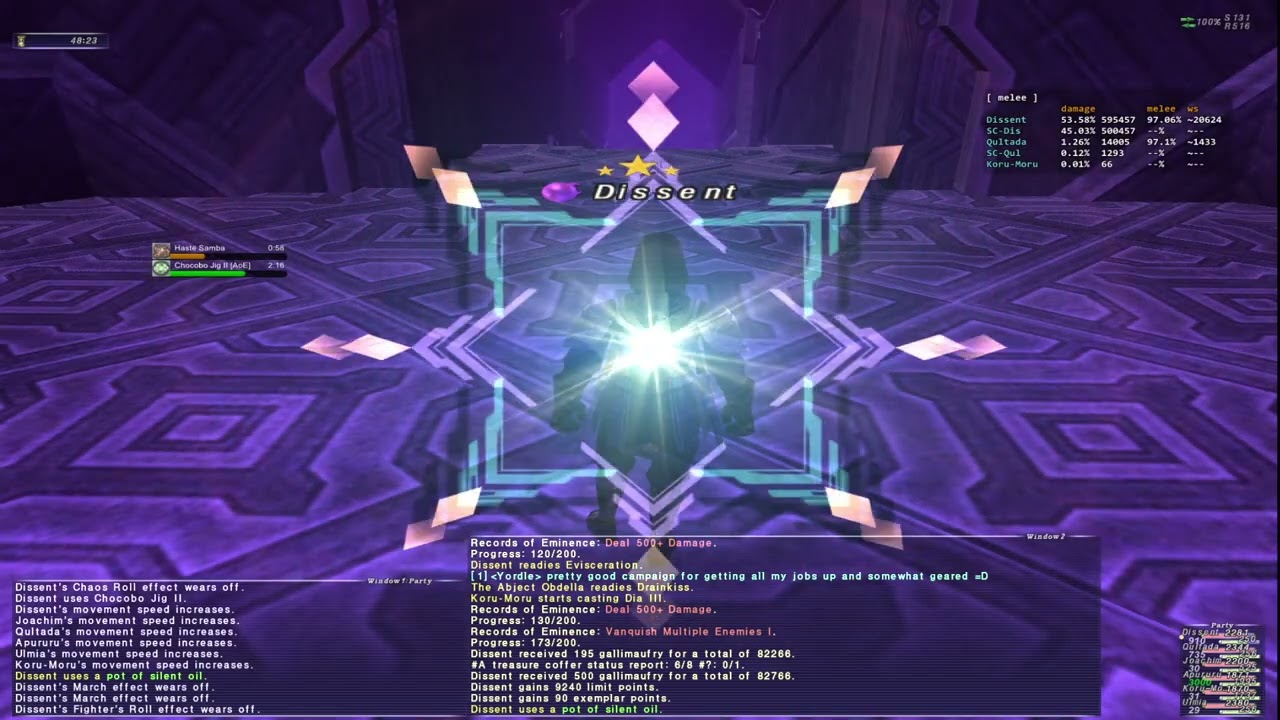FFXI DNC Sorti Solo (5-18-24)