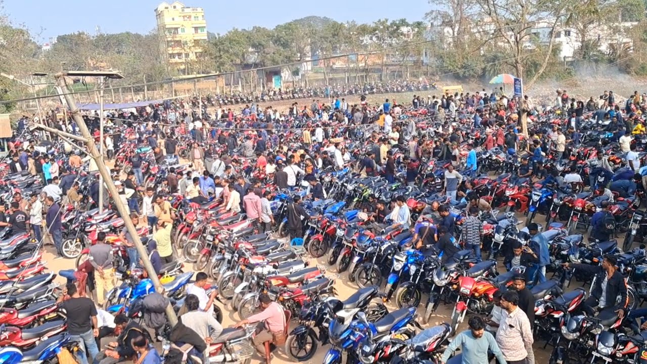 আজকের আলমডাঙ্গা  মোটরসাইকেল হাট আপডেট Today's Alamdanga  motorcycle hat update 