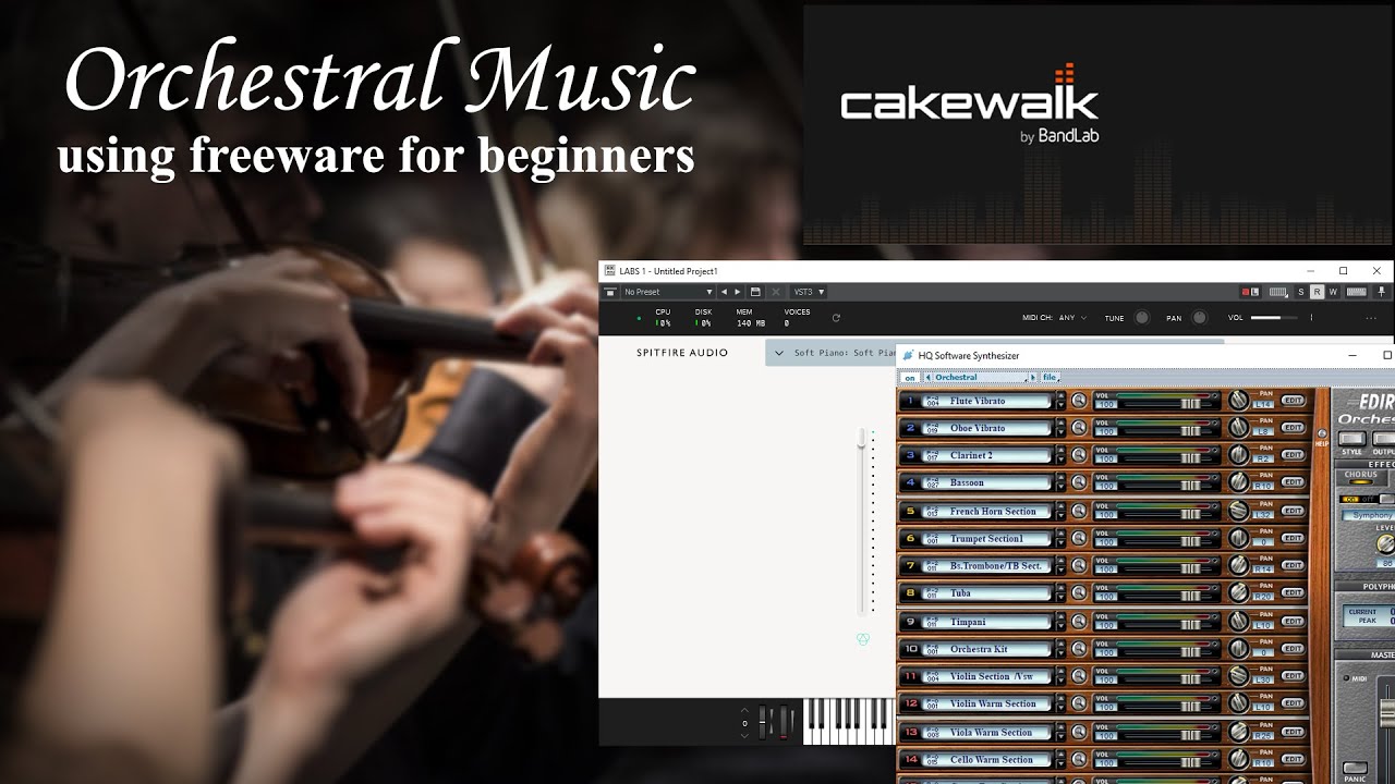 Made Cinematic Orchestral Music with Freeware | Cakewalk by Bandlab