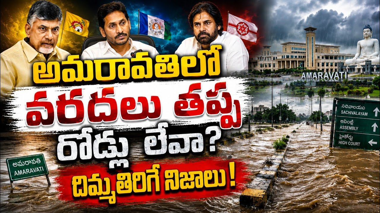 Amaravati Roads Shocking Updates / Amaravati Capital Updates / Amaravati Development, Amaravati News