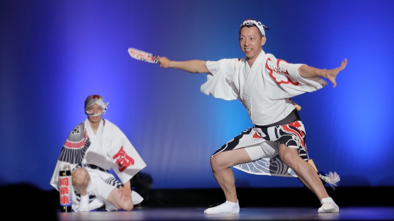 秋の阿波踊り2021　男踊りの達人