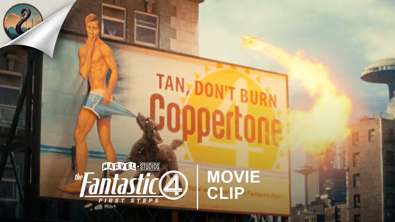 The Fantastic Four: First Steps | Opening Scene Mole Man, Super-Apes & Giganto Movie Clip (2025)