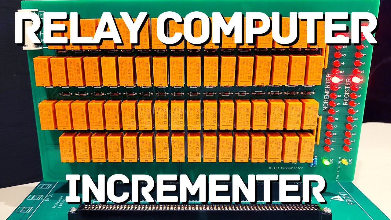 Relay Computer - Incrementer