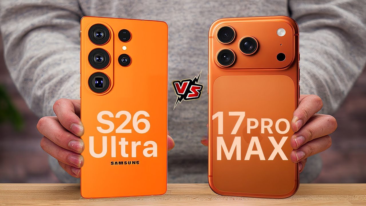 Samsung Galaxy S26 Ultra против iPhone 17 Pro Max