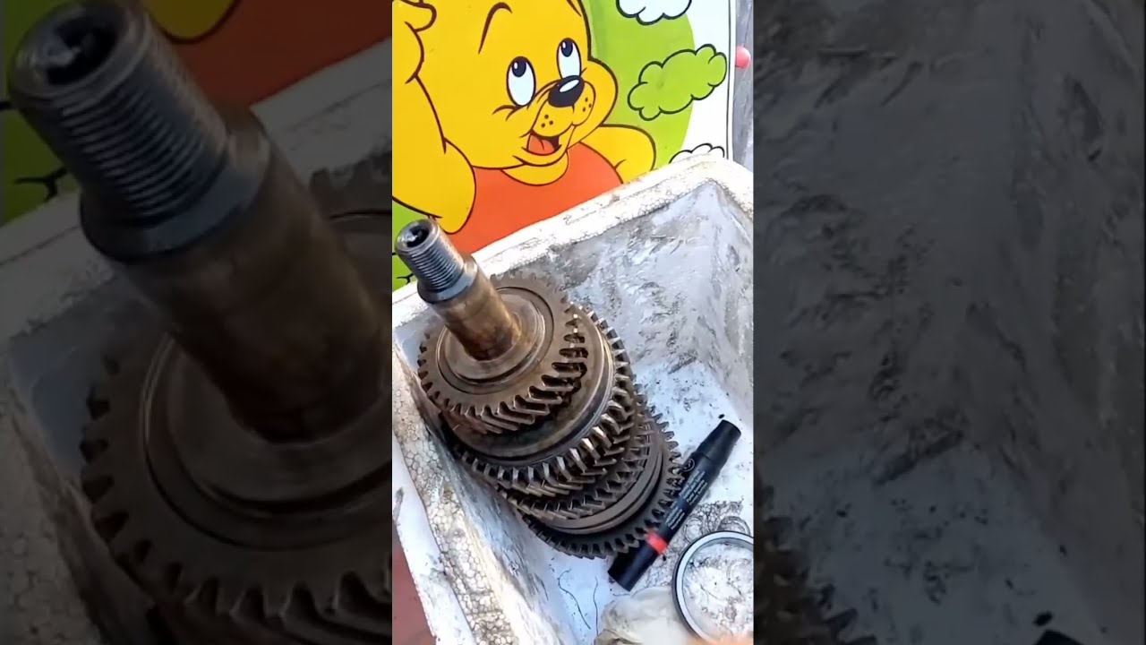 Reparando caja de 4ta. Renault 12 parte 3 (DESARME DEL EJE SECUNDARIO)