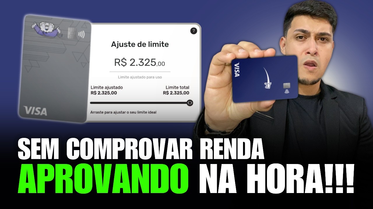 APROVANDO NA HORA! Cartão de Crédito Fácil Para Quem Esta Sem Renda | Passo a Passo Atualizado