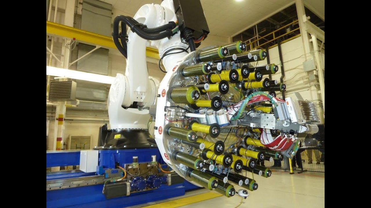 Dual Workzone Multiple Process Composites Robot