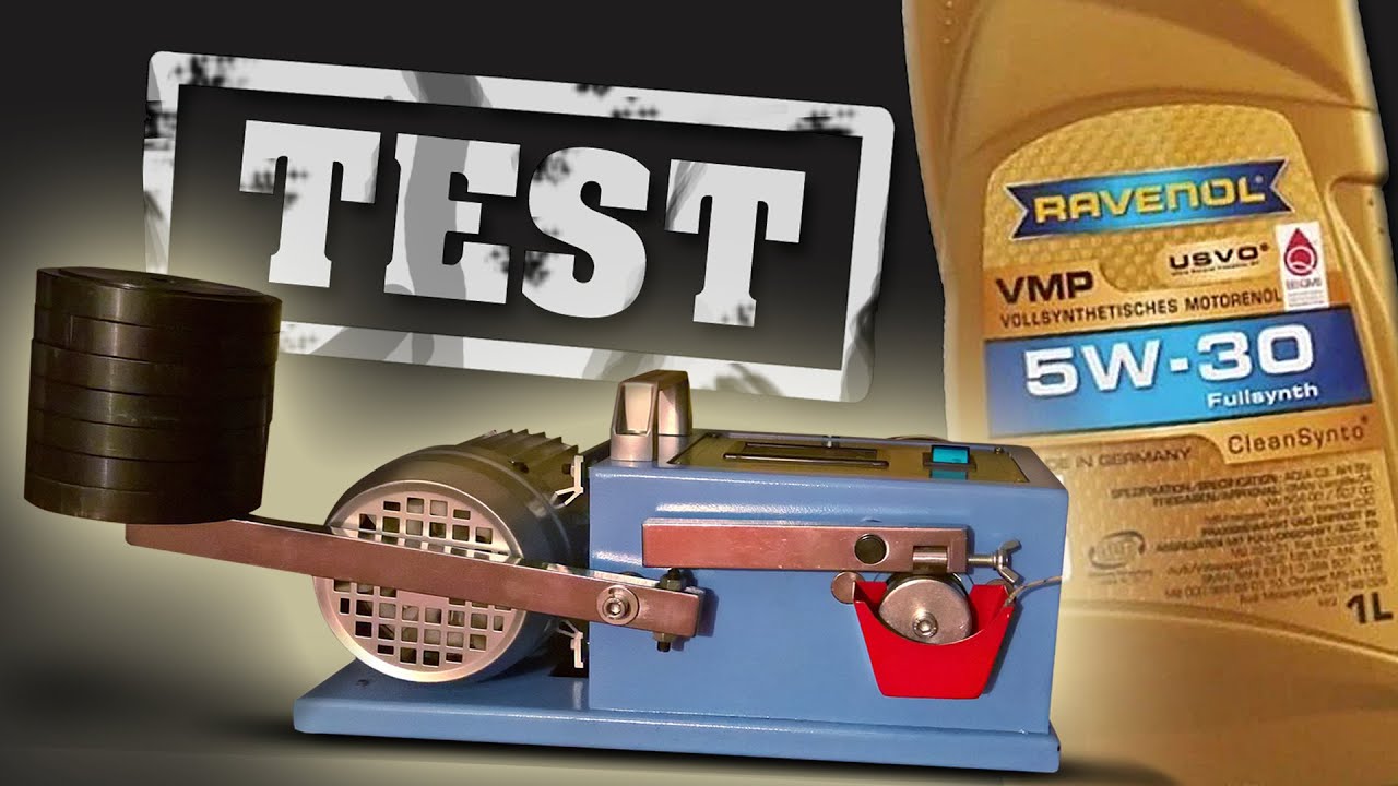 Тест моторного масла Ravenol VMP 5W30 Тестер Piotr Tester