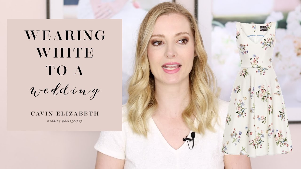 Can Guests Wear White to a Wedding? Is it Still Rude?