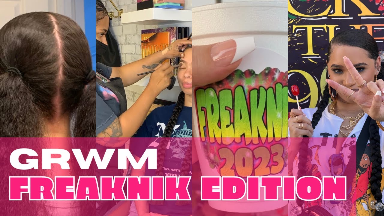 VLOG | GRWM: FREAKNIK EDITION!