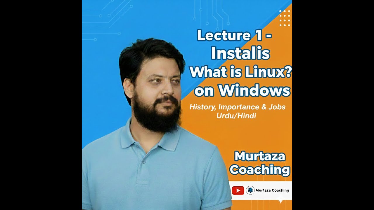 Lecture 1 – What is Linux? History, Importance & Jobs After Learning Linux (Urdu/Hindi)