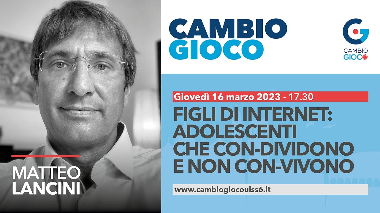 MATTEO LANCINI - Figli di internet: adolescenti che con-dividono e non con-vivono