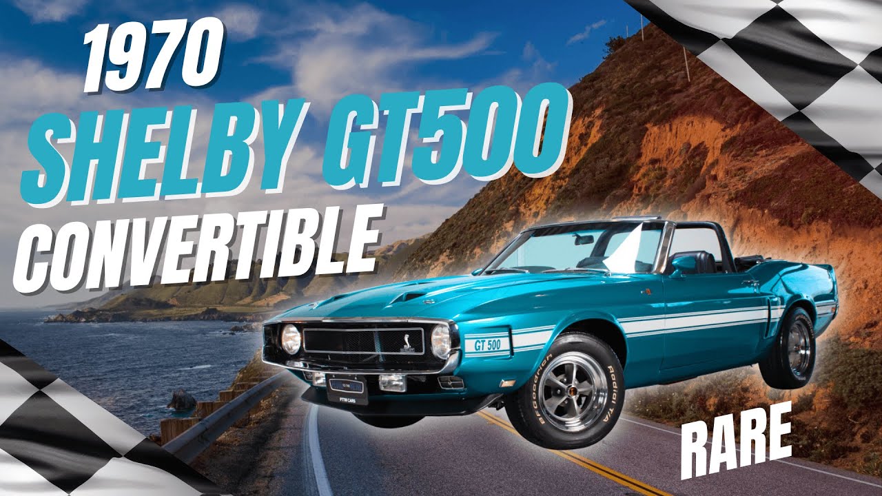 1970 Shelby GT500 Convertible | Walkaround & Startup | Available Now