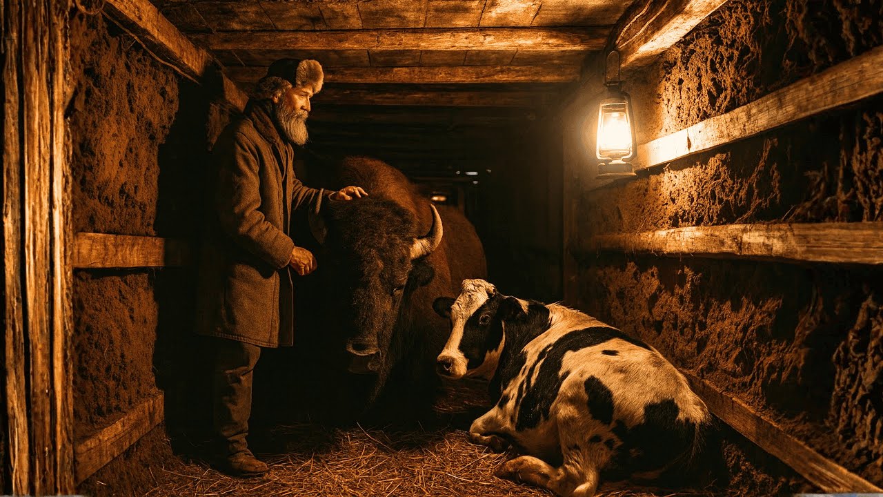 Neighbors Laughed When He Dug a Tunnel to His Barn — Until It Saved His Herd in -60°F.