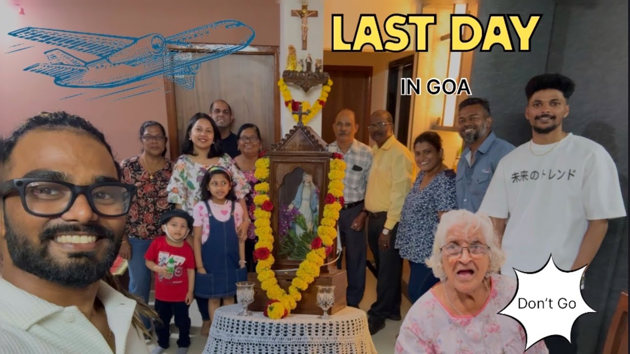 My Last Day In GOA | Vlog 10 2024| Konkani Vlogs | Albert Rodrigues