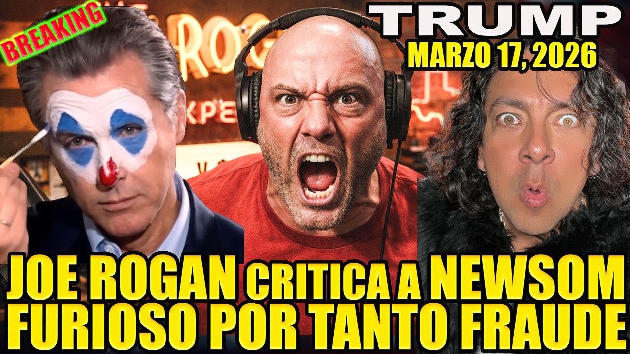 SE DESTAPA EL FRAUDE EN CALIFORNIA! JOE ROGAN CRITICA A NEWSOM