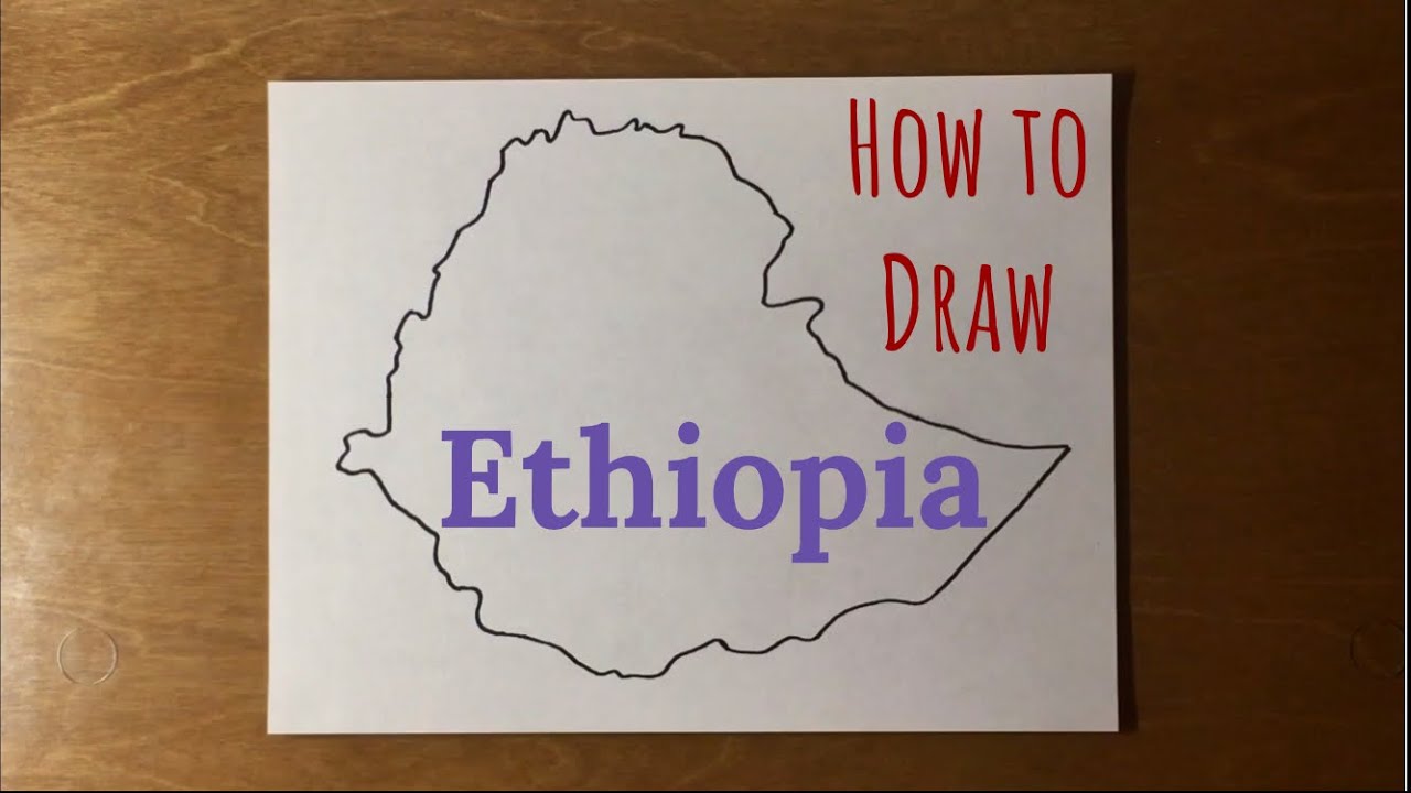 How to Draw Ethiopia