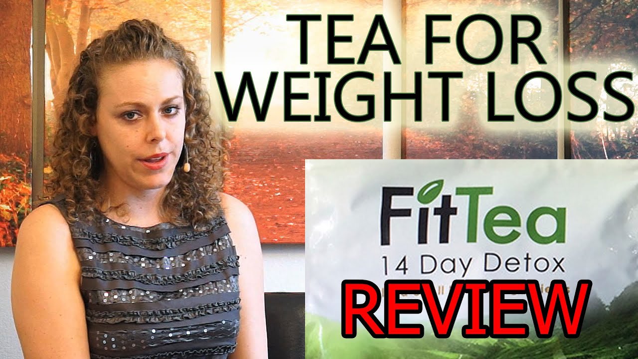 Tea For Weight Loss - Fit Tea 14 Day Detox Natural Supplement to Help Lose Weight Review