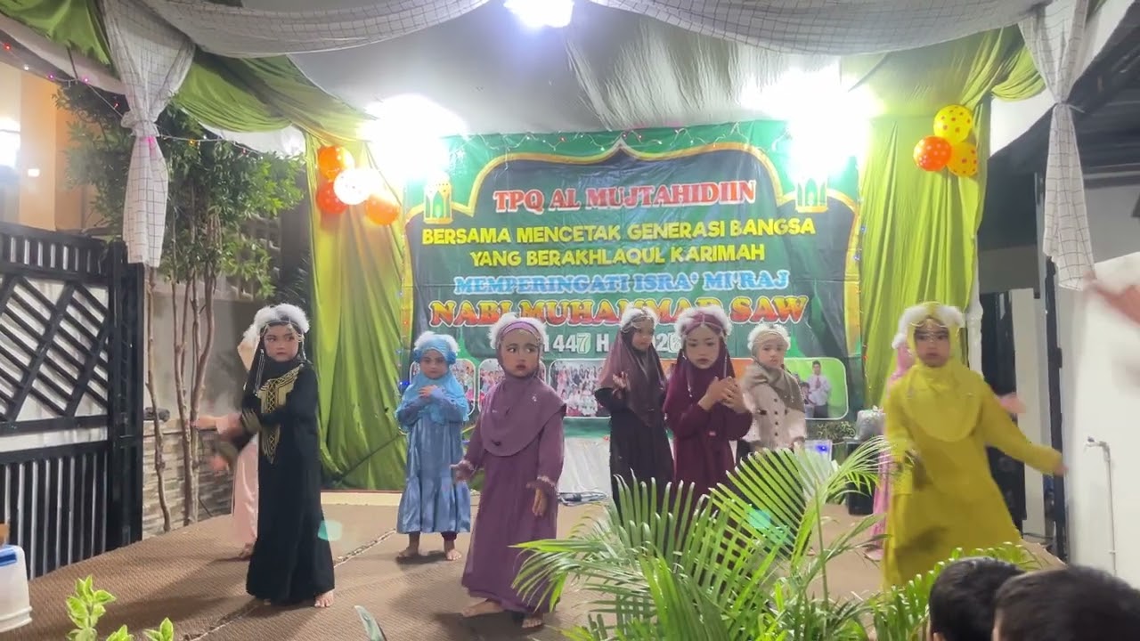 Tari Wali Songo Memperingati Isra Mi’Raj 1447H