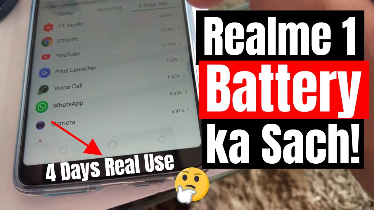 Oppo Realme 1 Battery Life & Charging Review Over 4 Days | Ye hai Sach! | Hindi | BintooShoots