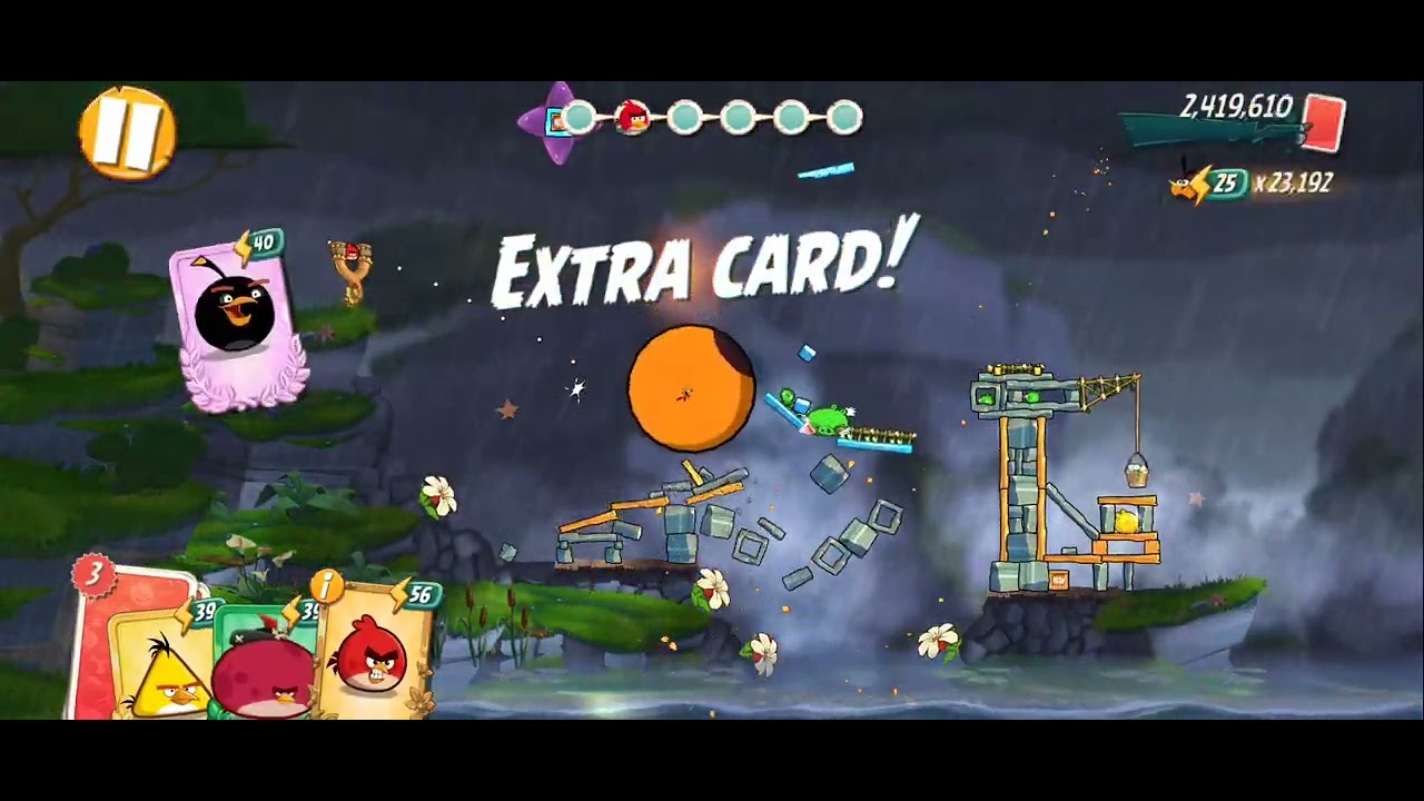 MONSTER LEVEL completed | ANGRY BIRDS 2 | GAME PLAY 